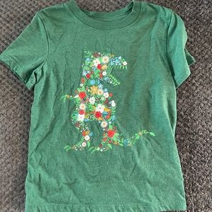 Cat & Jack Floral Dino Tee